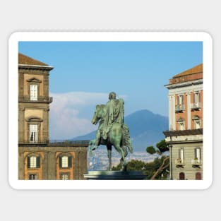 Piazza del Plebiscito, Naples Sticker